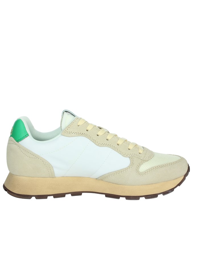 SNEAKERS BASSA Z35105 PANNA/VERDE