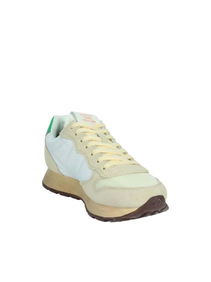 SNEAKERS BASSA Z35105 PANNA/VERDE