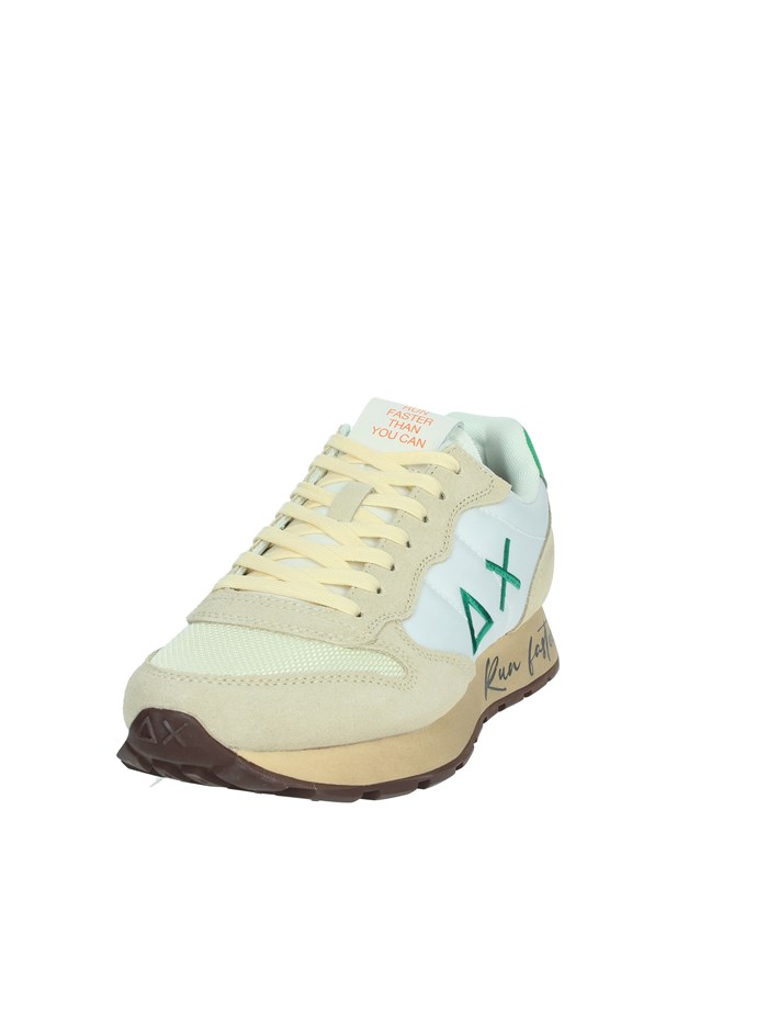 SNEAKERS BASSA Z35105 PANNA/VERDE