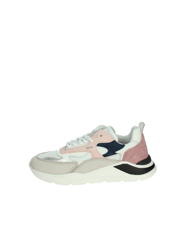 SNEAKERS BASSA J381-FG-NY-WF2 BIANCO/ROSA