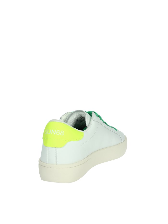 SNEAKERS BASSA Z35340T BIANCO/GIALLO/FLUO