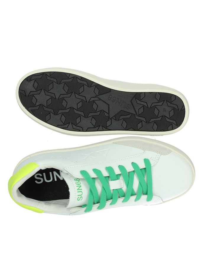 SNEAKERS BASSA Z35340T BIANCO/GIALLO/FLUO
