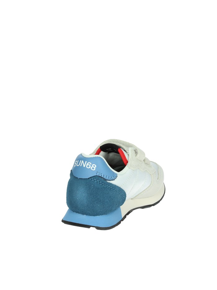 SNEAKERS BASSA Z35311B BIANCO/CELESTE
