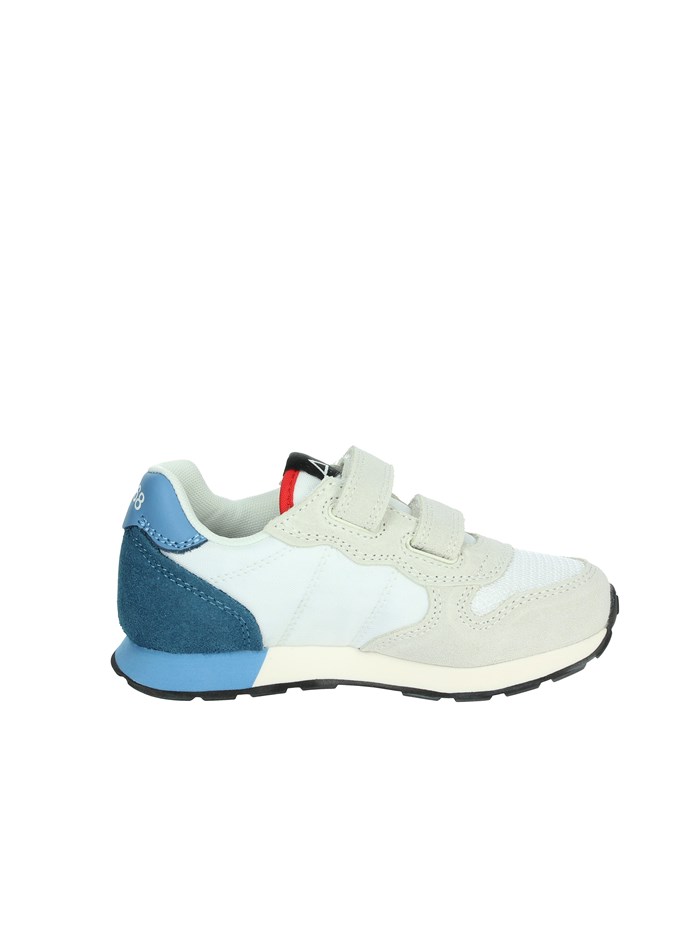 SNEAKERS BASSA Z35311B BIANCO/CELESTE