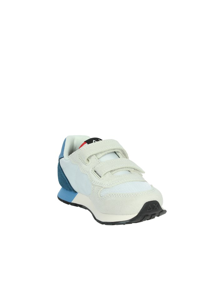 SNEAKERS BASSA Z35311B BIANCO/CELESTE
