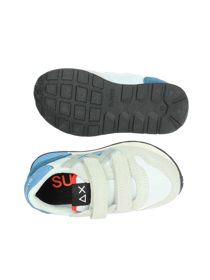 SNEAKERS BASSA Z35311B BIANCO/CELESTE