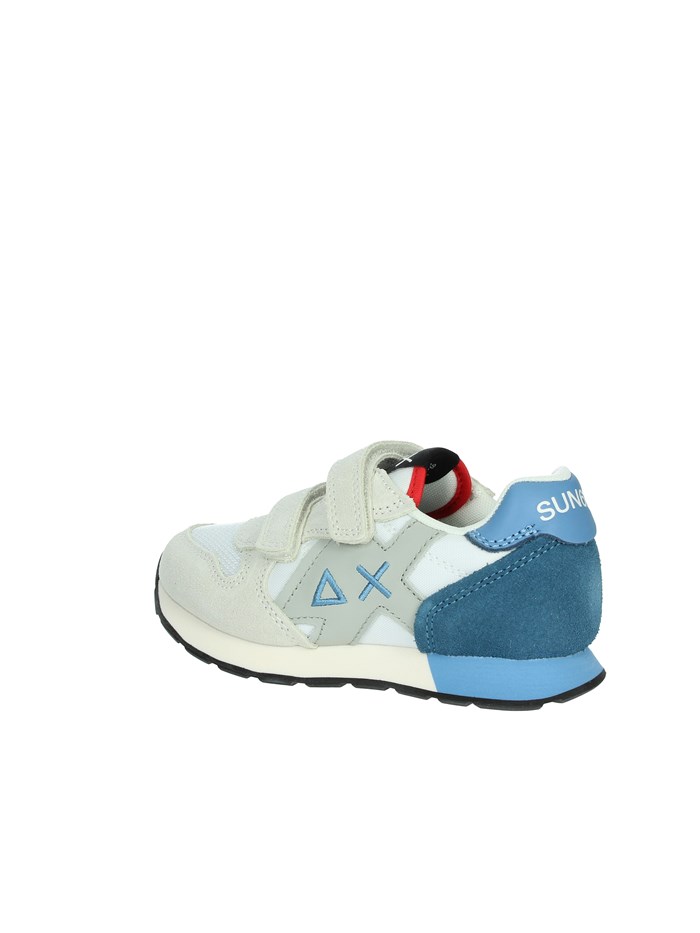 SNEAKERS BASSA Z35311B BIANCO/CELESTE