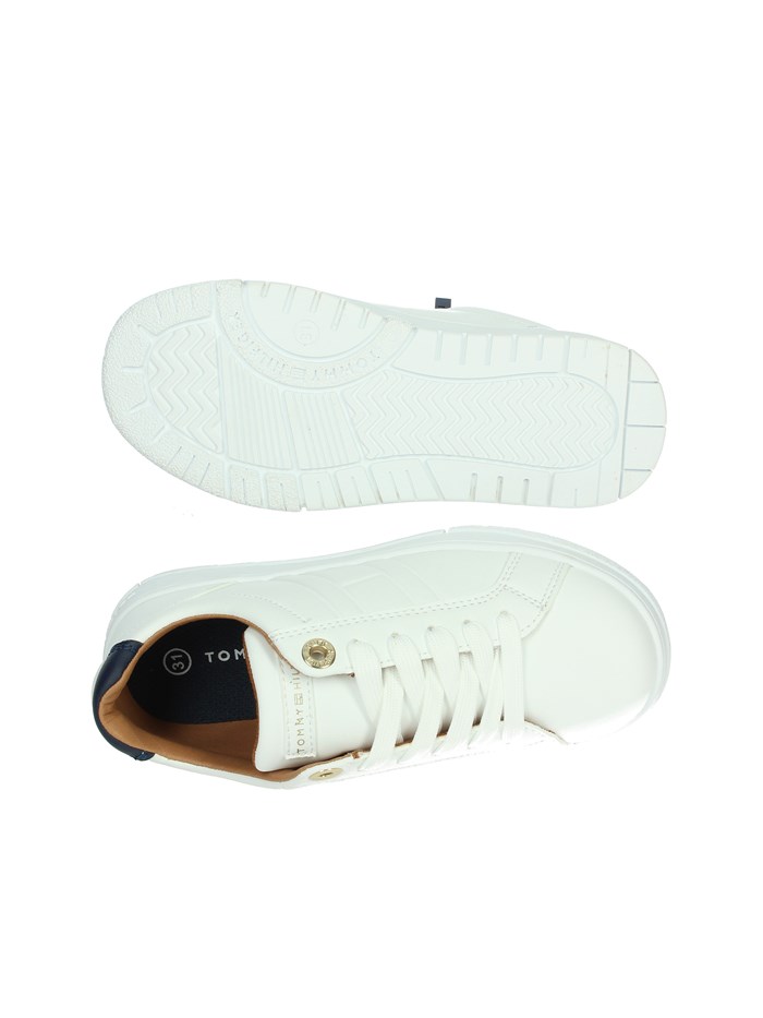 SNEAKERS BASSA T3X9-33857-1355 BIANCO/BLU