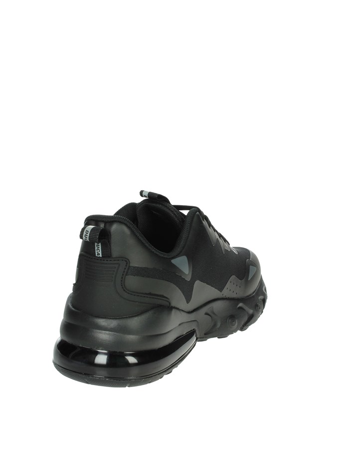 SNEAKERS BASSA DU24M112 NERO