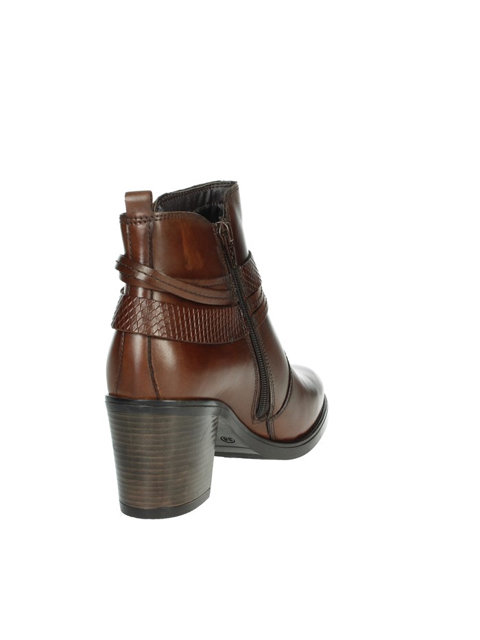 STIVALETTI TACCO IS380527 MARRONE