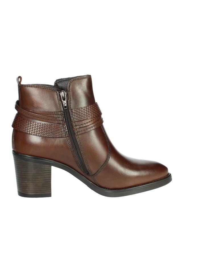 STIVALETTI TACCO IS380527 MARRONE