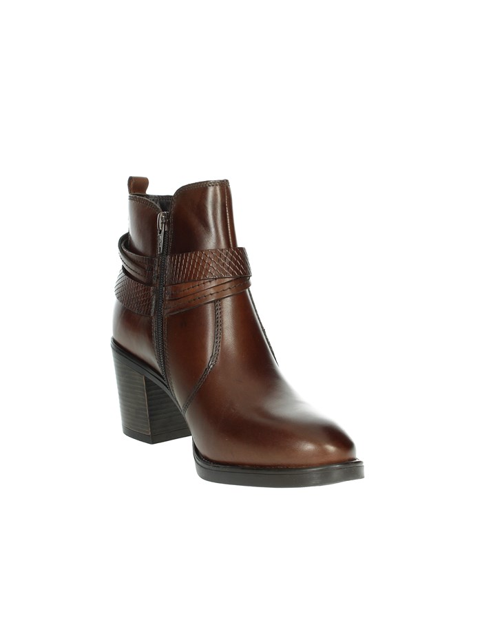 STIVALETTI TACCO IS380527 MARRONE