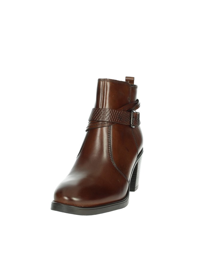 STIVALETTI TACCO IS380527 MARRONE
