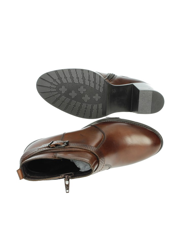 STIVALETTI TACCO IS380527 MARRONE