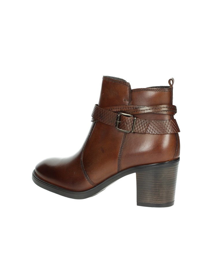 STIVALETTI TACCO IS380527 MARRONE