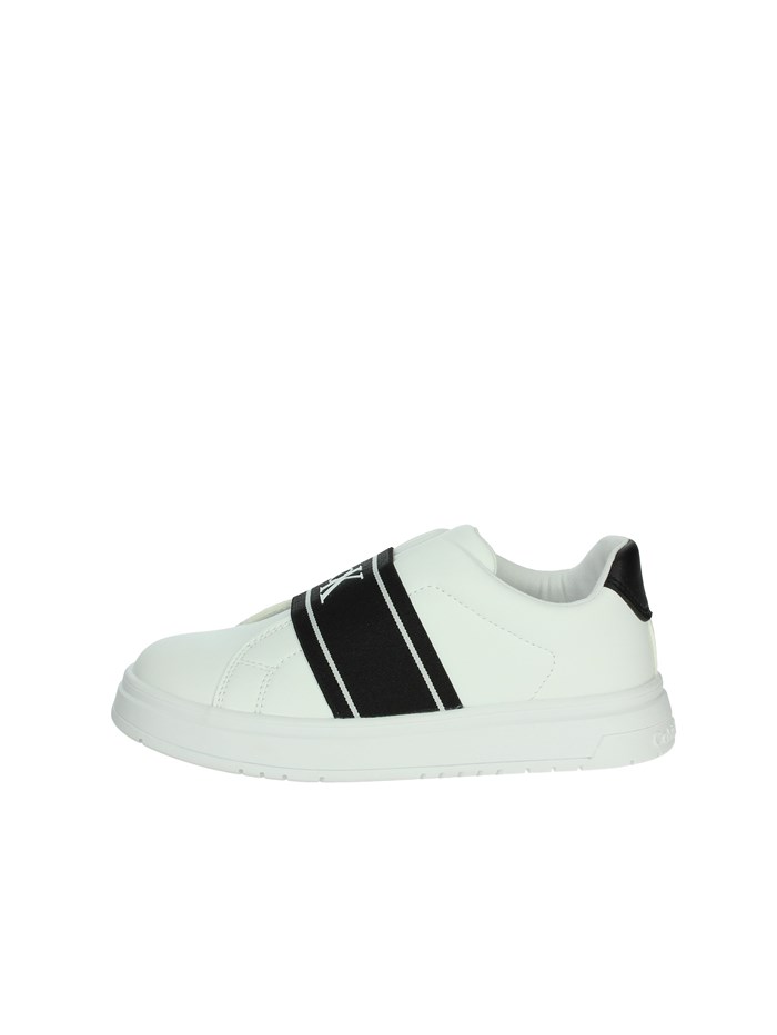 SLIP-ON V3X9-82087-1355 BIANCO/NERO