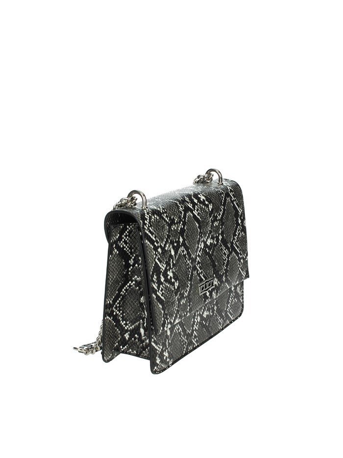 BORSA A TRACOLLA X29.002 NERO/BIANCO