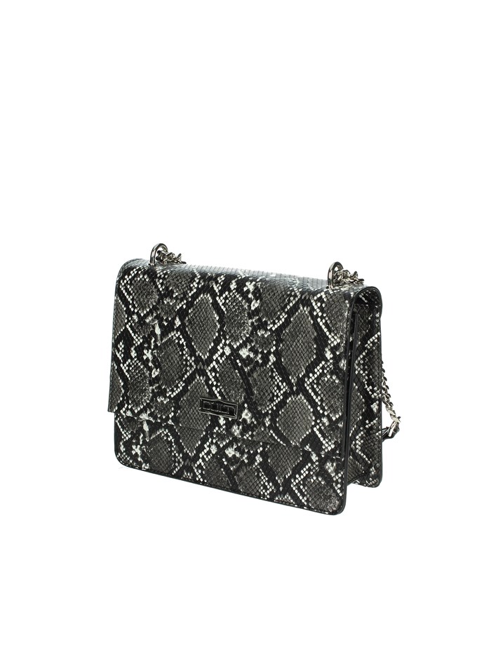 BORSA A TRACOLLA X29.002 NERO/BIANCO