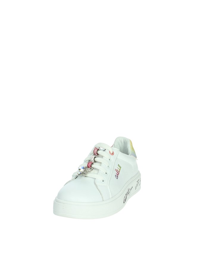 SNEAKERS BASSA GS0038L BIANCO