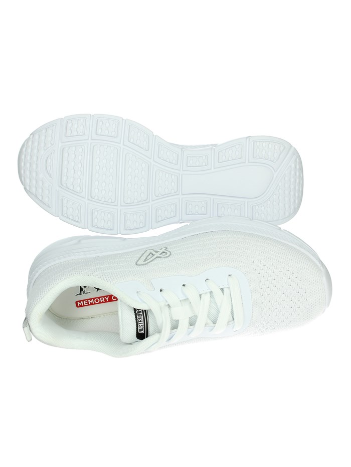 SNEAKERS BASSA AU25W507 BIANCO