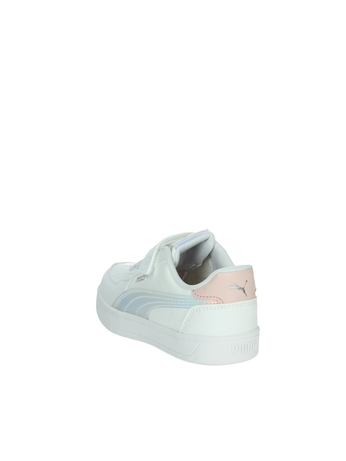 SNEAKERS BASSA 398729 BIANCO/ROSA