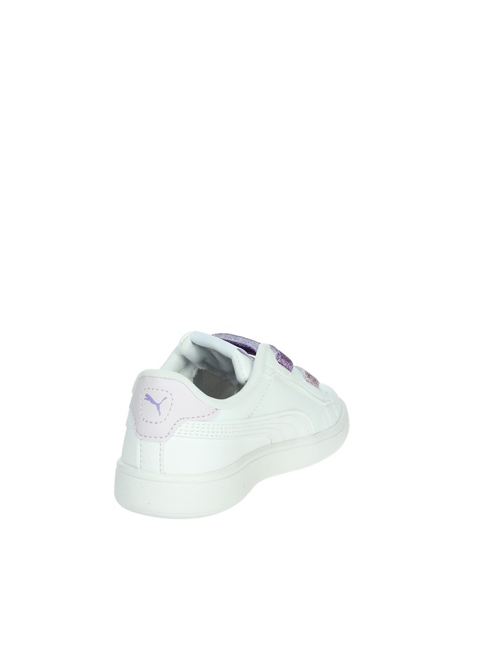 SNEAKERS BASSA 395609 BIANCO/VIOLA