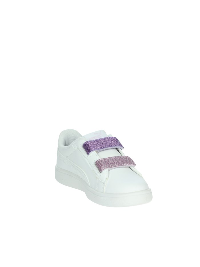 SNEAKERS BASSA 395609 BIANCO/VIOLA