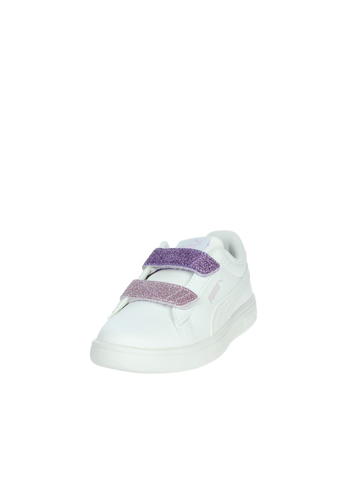 SNEAKERS BASSA 395609 BIANCO/VIOLA