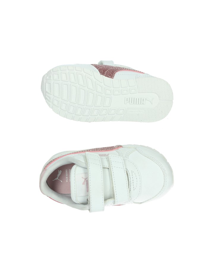 SNEAKERS BASSA 401592 BIANCO/ROSA