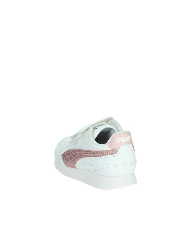 SNEAKERS BASSA 401587 BIANCO/ROSA