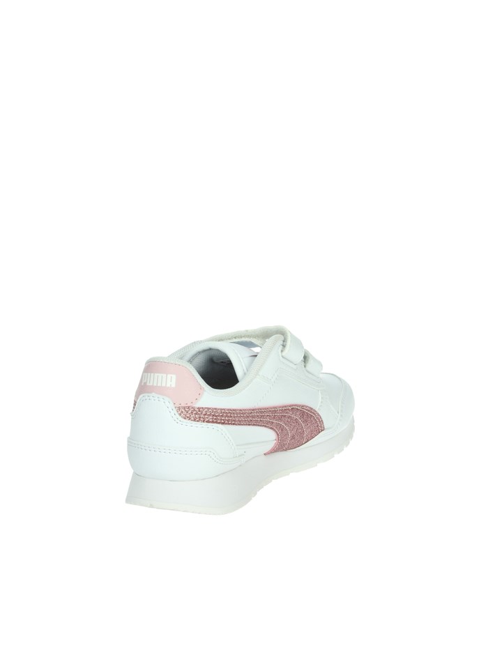SNEAKERS BASSA 401587 BIANCO/ROSA