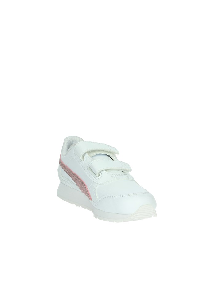 SNEAKERS BASSA 401587 BIANCO/ROSA