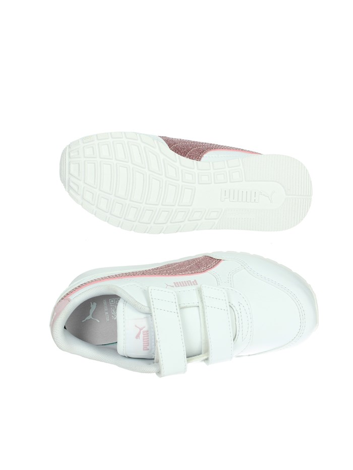 SNEAKERS BASSA 401587 BIANCO/ROSA