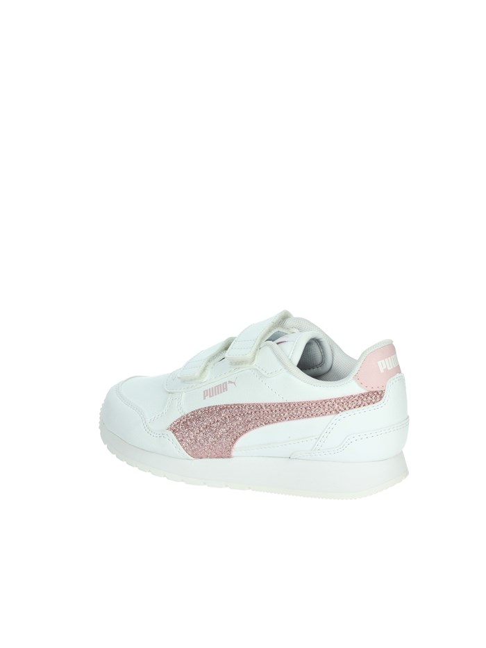 SNEAKERS BASSA 401587 BIANCO/ROSA