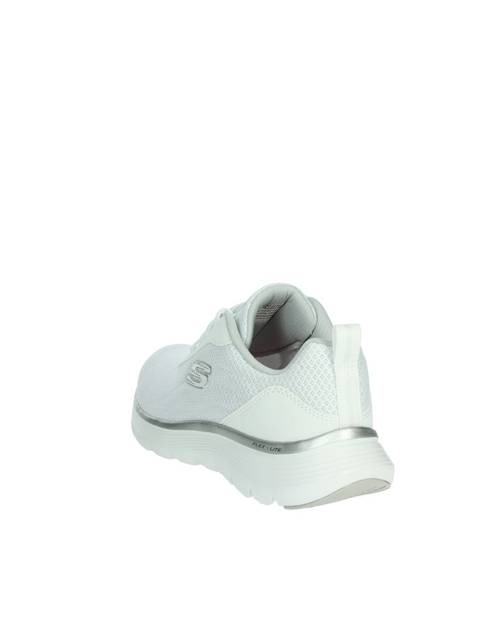 SNEAKERS BASSA 150206 BIANCO/ARGENTO