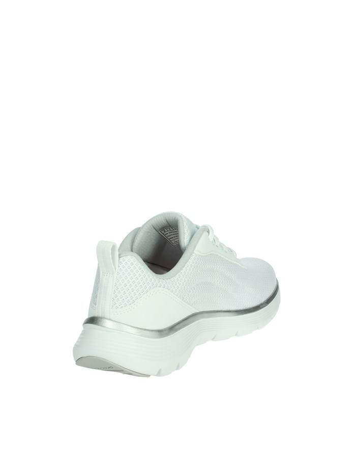 SNEAKERS BASSA 150206 BIANCO/ARGENTO