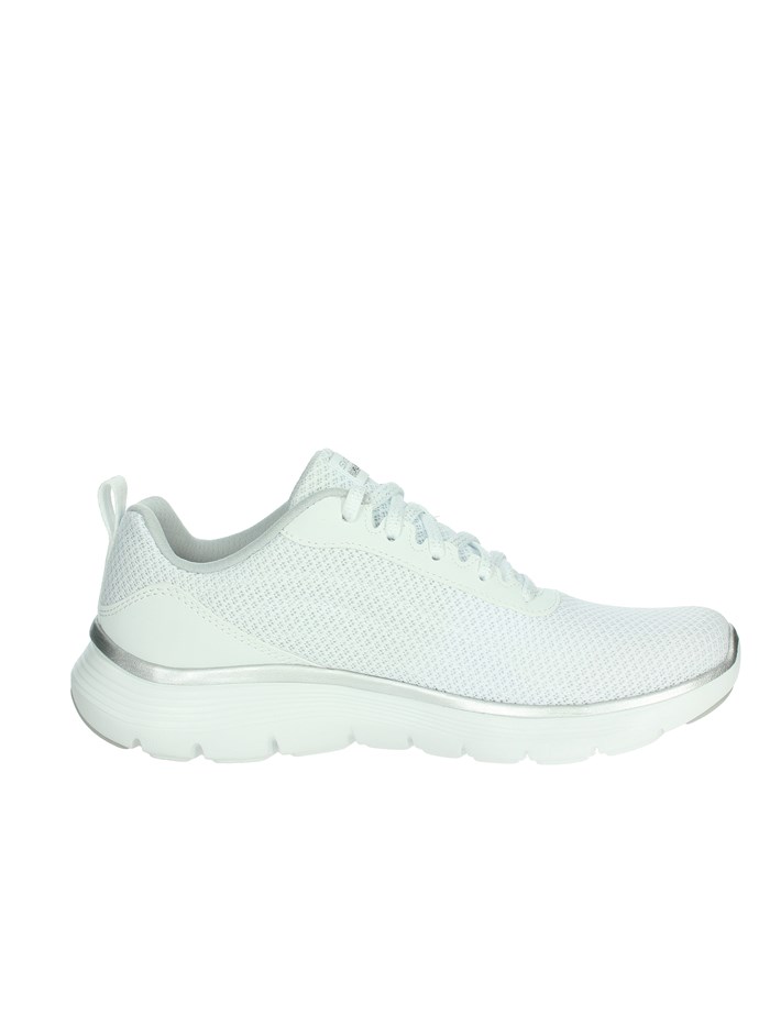 SNEAKERS BASSA 150206 BIANCO/ARGENTO