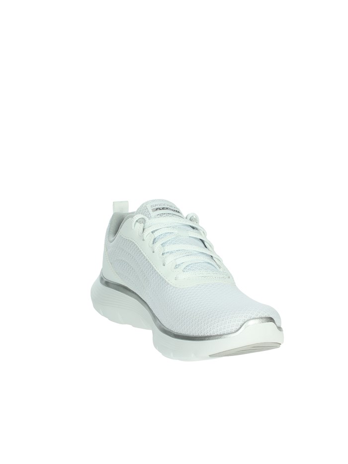 SNEAKERS BASSA 150206 BIANCO/ARGENTO