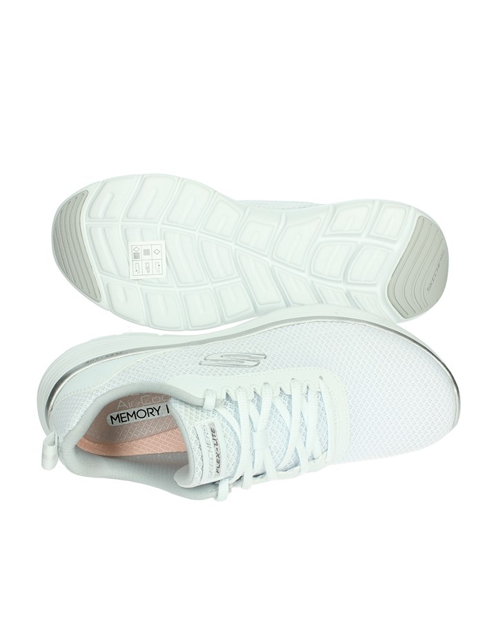 SNEAKERS BASSA 150206 BIANCO/ARGENTO