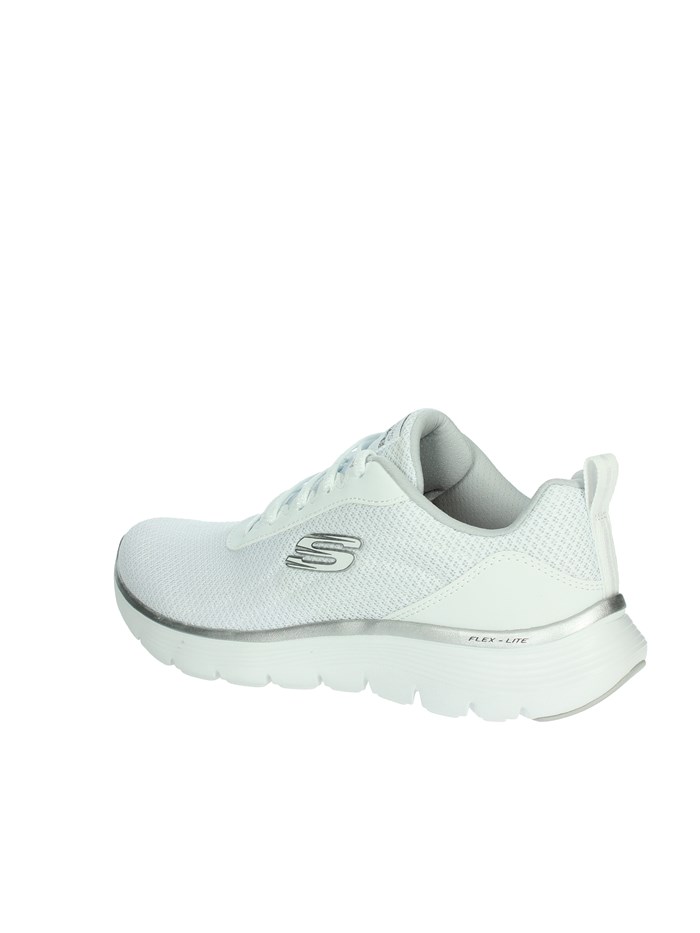 SNEAKERS BASSA 150206 BIANCO/ARGENTO