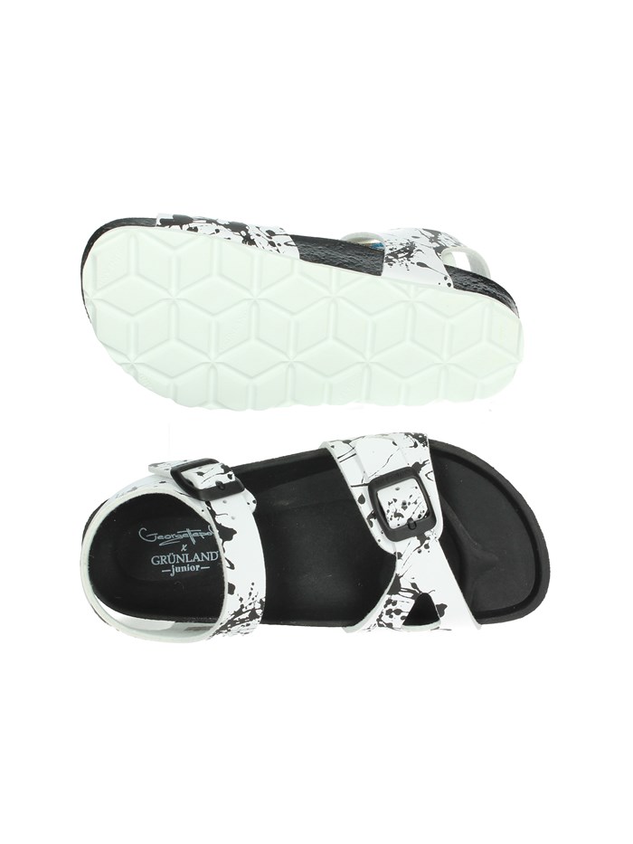 SANDALI BASSI SB1410-40 BIANCO/NERO