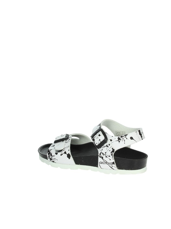 SANDALI BASSI SB1410-40 BIANCO/NERO