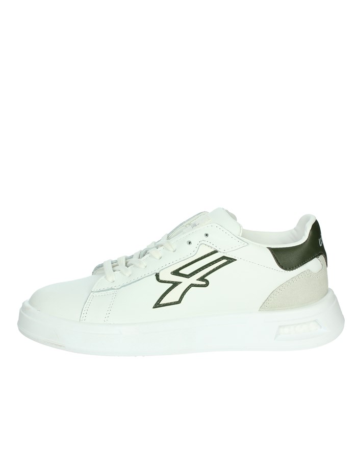 SNEAKERS BASSA UB20059 BIANCO/VERDONE
