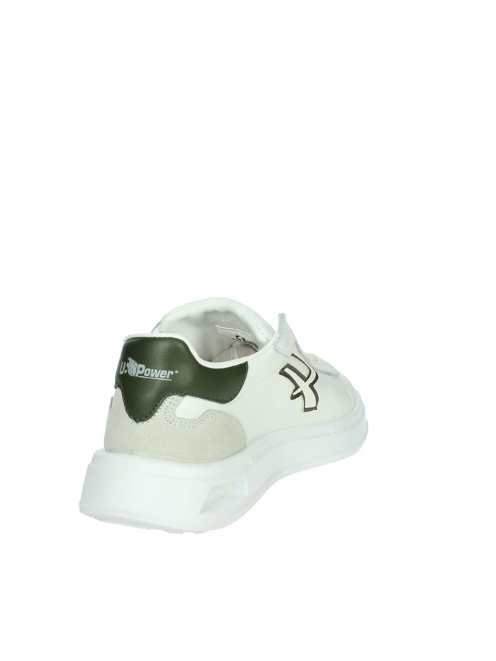 SNEAKERS BASSA UB20059 BIANCO/VERDONE