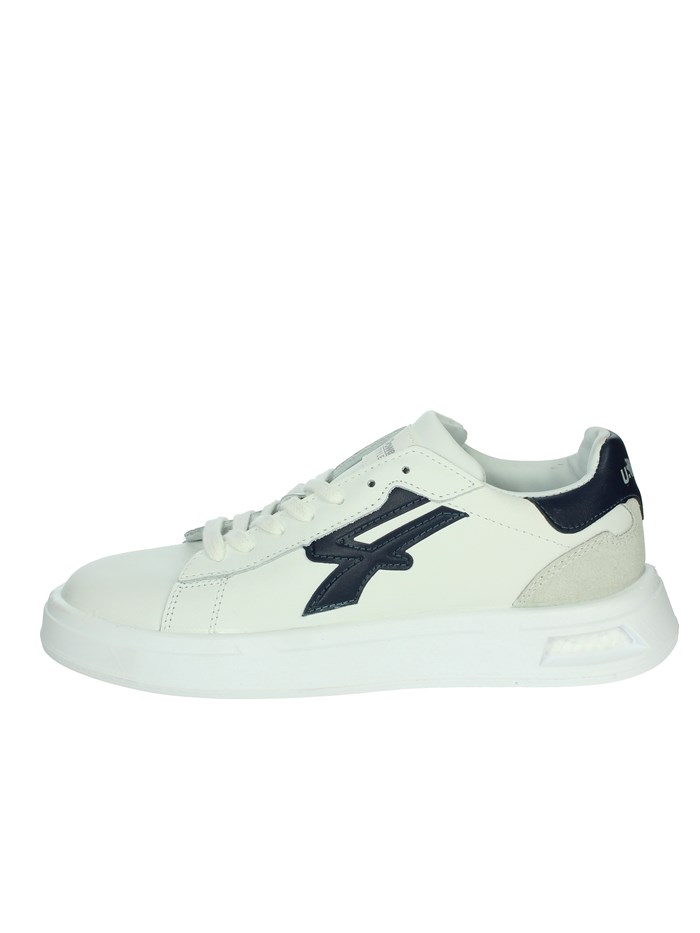 SNEAKERS BASSA UB20079 BIANCO/BLU