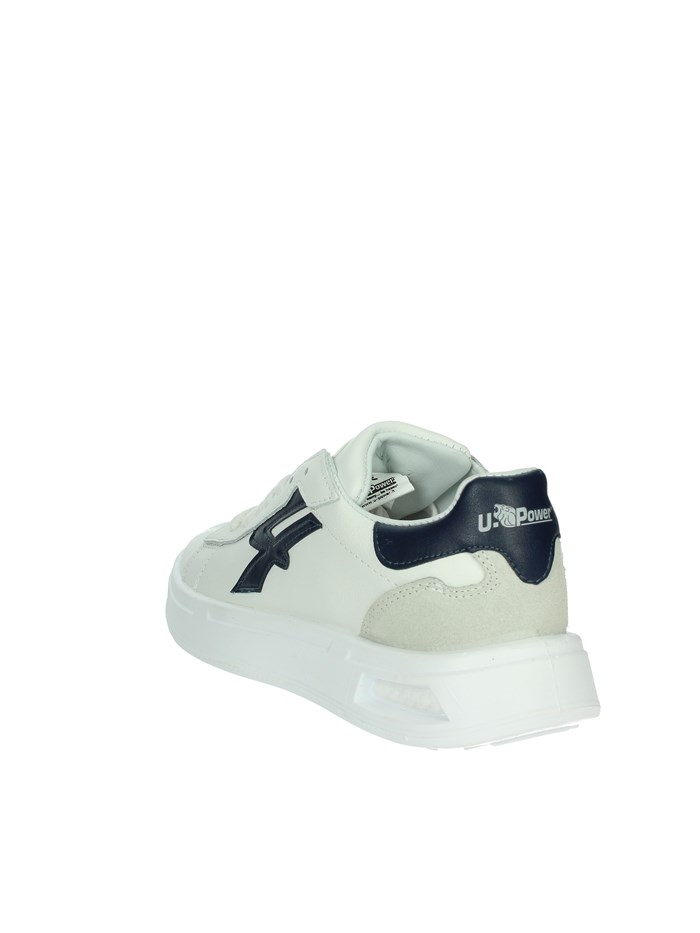 SNEAKERS BASSA UB20079 BIANCO/BLU