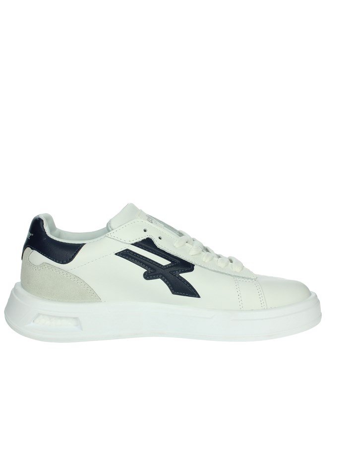 SNEAKERS BASSA UB20079 BIANCO/BLU