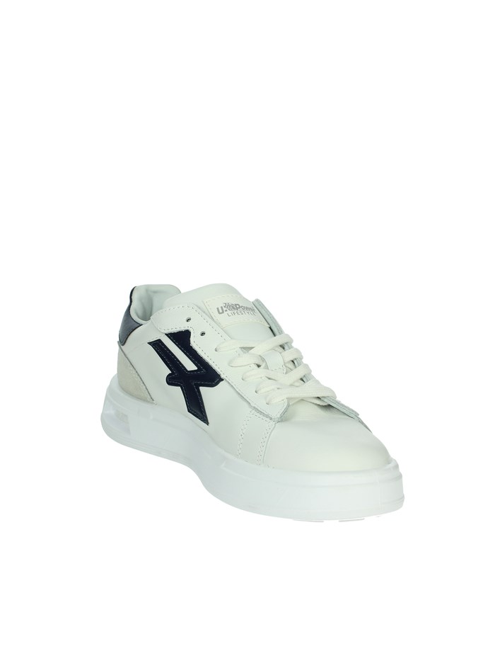 SNEAKERS BASSA UB20079 BIANCO/BLU