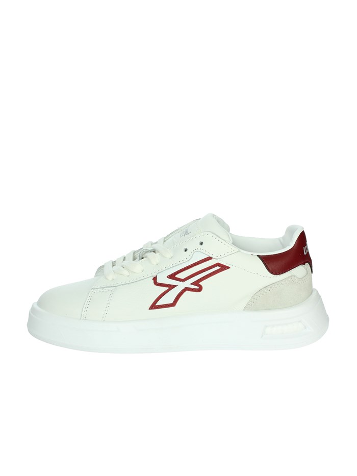 SNEAKERS BASSA UB20069 BIANCO/BORDEAUX