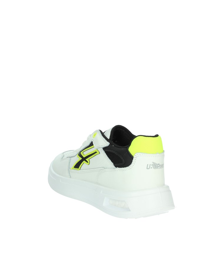 SNEAKERS BASSA UB20119 BIANCO/NERO